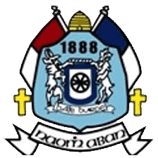 Naomh Abán crest