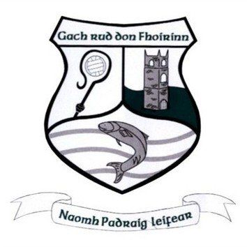 Naomh Pádraig crest