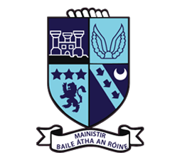 Ballyroan Abbey crest