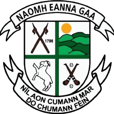 Naomh Eanna crest