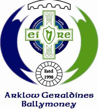 Arklow Geraldines Ballymoney crest